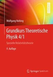 Cover von Grundkurs Theoretische Physik 4/1