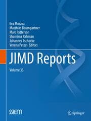 Cover von JIMD Reports, Volume 33