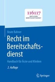 Cover von Recht im Bereitschaftsdienst