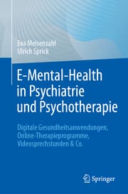 Cover von E-Mental-Health in Psychiatrie und Psychotherapie