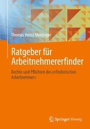 Cover von Ratgeber für Arbeitnehmererfinder