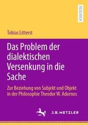 Cover von Das Problem der dialektischen Versenkung in die Sache