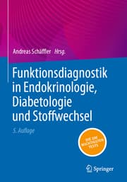 Cover von Funktionsdiagnostik in Endokrinologie, Diabetologie und Stoffwechsel