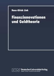 Cover von Finanzinnovationen und Geldtheorie