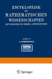 Cover von Encyklopädie der mathematischen Wissenschaften mit Einschluss ihrer Anwendungen