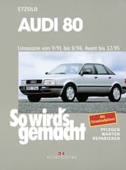Cover von Audi 80 9/91 bis 8/94, Avant bis 12/95