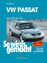 Cover von VW Passat 10/96 bis 2/05
