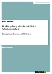 Cover von Hochbegabung als Arbeitsfeld der Schulsozialarbeit