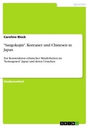 Cover von 'Sangokujin'. Koreaner und Chinesen in Japan