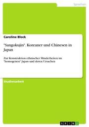 Cover von 'Sangokujin'. Koreaner und Chinesen in Japan