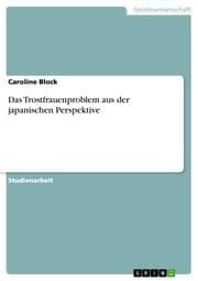 Cover von Das Trostfrauenproblem aus der japanischen Perspektive