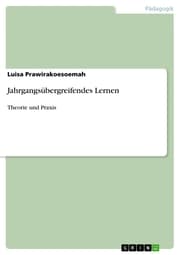 Cover von Jahrgangsübergreifendes Lernen