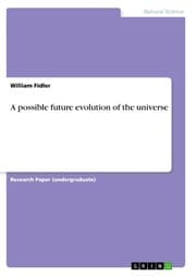 Cover von A possible future evolution of the universe