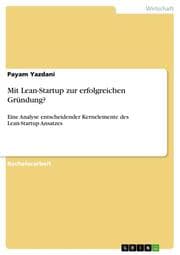 Cover von Mit Lean-Startup zur erfolgreichen Gründung?