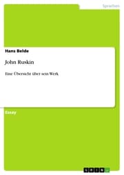 Cover von John Ruskin