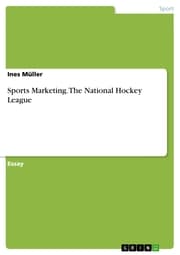 Cover von Sports Marketing. The National Hockey League