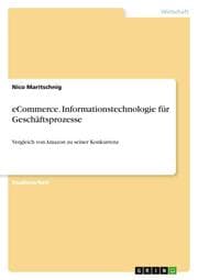 Cover von eCommerce. Informationstechnologie für Geschäftsprozesse