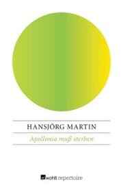 Cover von Apollonia muß sterben