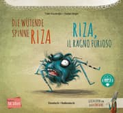 Cover von Die wütende Spinne Riza (Deutsch-Italienisch)