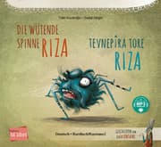 Cover von Die wütende Spinne Riza (Deutsch-Kurdisch/Kurmancî)