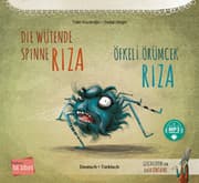 Cover von Die wütende Spinne Riza (Deutsch-Türkisch)