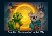 Cover von Taz & Kiki - Eine Reise durch die Zeit 2026 Fotokalender DIN A5