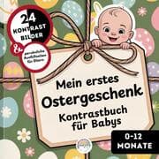 Cover von Kontrastbuch für Babys: Mein erstes Ostergeschenk