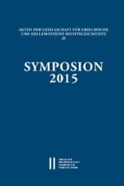 Cover von Symposion 2015
