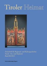Cover von Tiroler Heimat 86/2022