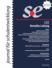 Cover von journal für schulentwicklung 2/2019