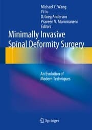 Cover von Minimally Invasive Spinal Deformity Surgery