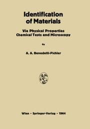 Cover von Identification of Materials