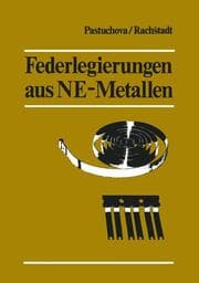 Cover von Federlegierungen aus NE-Metallen