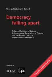 Cover von Democracy falling apart