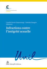 Cover von Infractions contre l'intégrité sexuelle