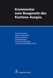 Cover von Kommentar zum Baugesetz des Kantons Aargau