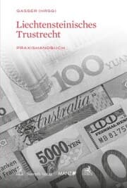 Cover von Liechtensteinisches Trustrecht