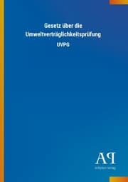 Cover von Gesetz über die Umweltverträglichkeitsprüfung
