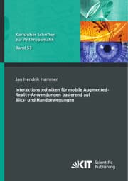 Cover von Interaktionstechniken für mobile Augmented-Reality-Anwendungen basierend auf Blick- und Handbewegungen