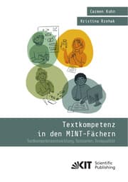 Cover von Textkompetenz in den MINT-Fächern Textkompetenzentwicklung, Textsorten, Textqualität