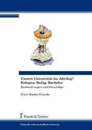 Cover von Unsere Universität im Abstieg? Bologna, Bafög, Bachelor