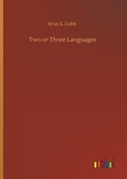 Cover von Two or Three Languages