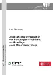 Cover von Alkalische Depolymerisation von Poly(ethylenterephthalat) als Grundlage eines Monomerrecyclings