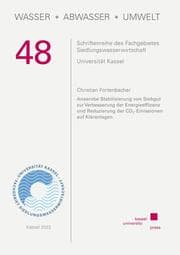 Cover von Anaerobe Stabilisierung von Siebgut zur Verbesserung der Energieeffizienz und Reduzierung der CO2-Emissionen auf Kläranlagen