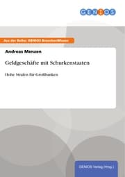 Cover von Geldgeschäfte mit Schurkenstaaten