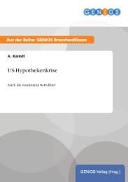 Cover von US-Hypothekenkrise