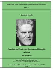 Cover von Entstehung und Entwicklung der modernen Philosophie in Italien