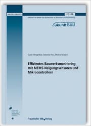 Cover von Effizientes Bauwerksmonitoring mit MEMS-Neigungssensoren und Mikrocontrollern