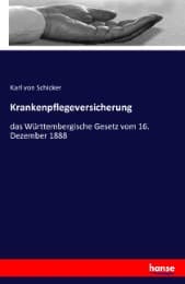 Cover von Krankenpflegeversicherung