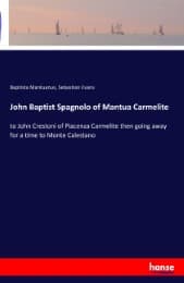 Cover von John Baptist Spagnolo of Mantua Carmelite